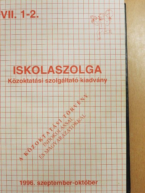 Iskolaszolga 1996. szeptember-1997. június [antikvár]