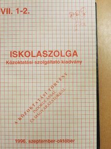Iskolaszolga 1996. szeptember-1997. június [antikvár]