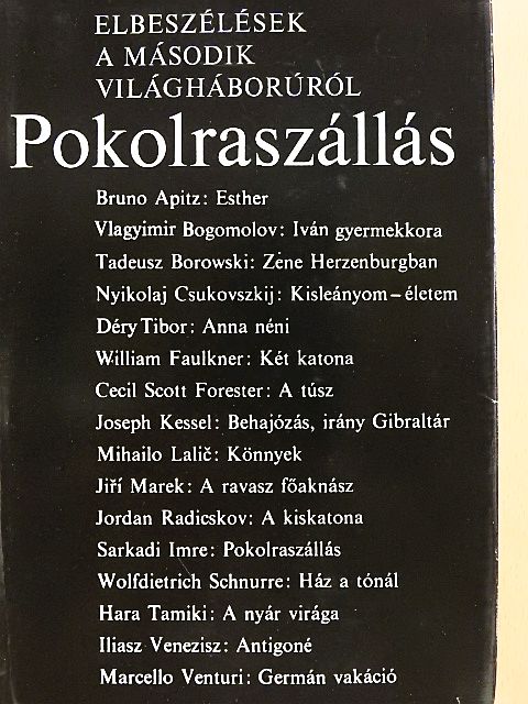 Bruno Apitz - Pokolraszállás [antikvár]