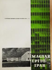 Egressy Imre - Magyar Építőipar 1983/11. [antikvár]
