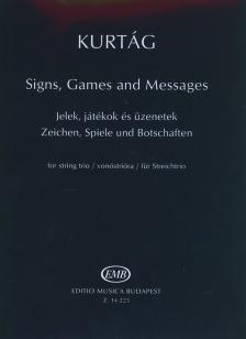 KURTÁG - JELEK, JÁTÉKOK ÉS ÜZENETEK (SIGNS, GAMES AND MESSAGES) VONÓSTRIÓRA