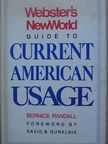 Bernice Randall - Webster's New World Guide to Current American Usage [antikvár]