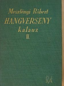 Dr. Meszlényi Róbert - Hangverseny kalauz II. [antikvár]