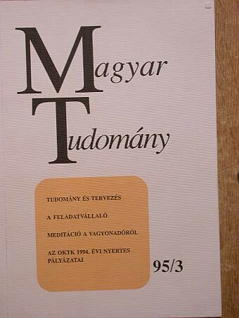 Balassa Iván - Magyar Tudomány 1995. március [antikvár]