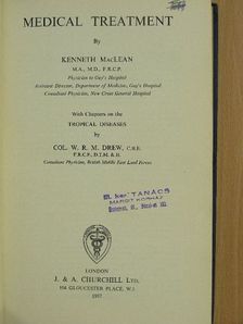 Kenneth MacLean - Medical Treatment [antikvár]