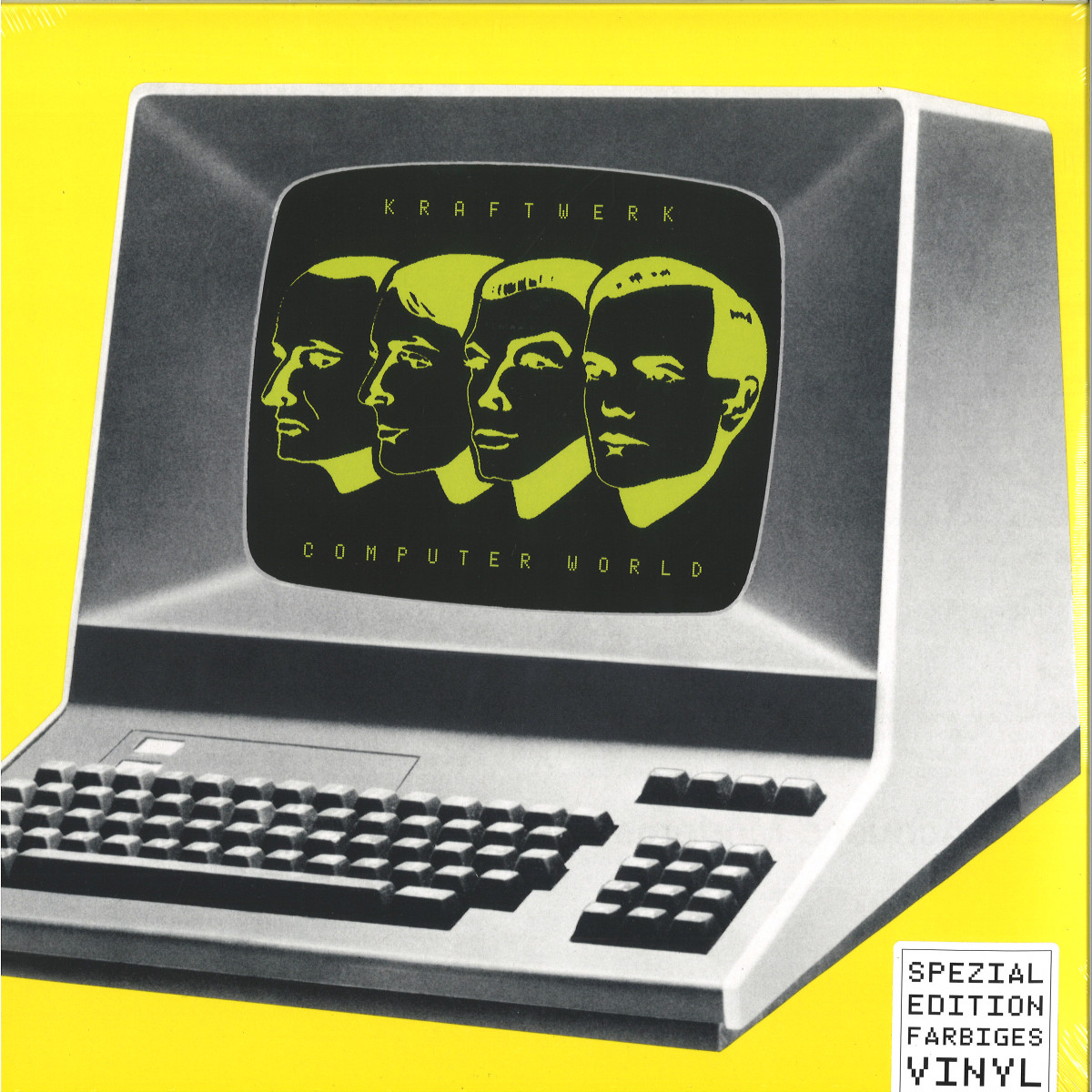 KRAFTWERK - COMPUTER WORLD LP KRAFTWERK - SPAZIAL EDITION FARBIGES VINYL