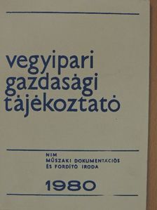Vegyipari Gazdasági Tájékoztató 1980/2. [antikvár]