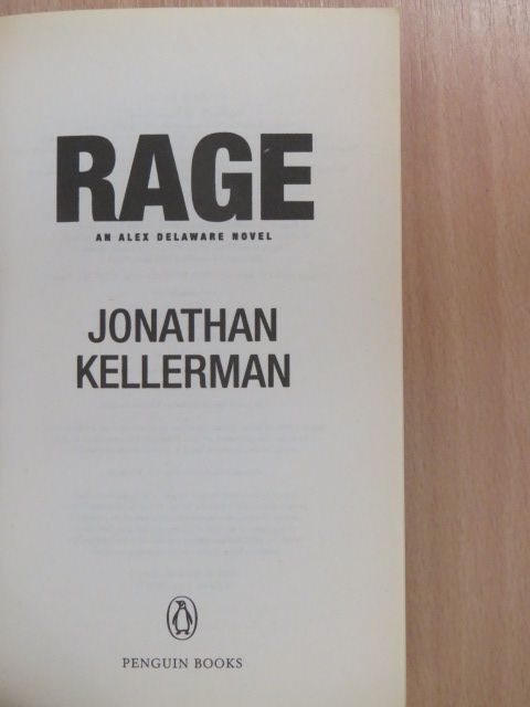 Jonathan Kellerman - Rage [antikvár]