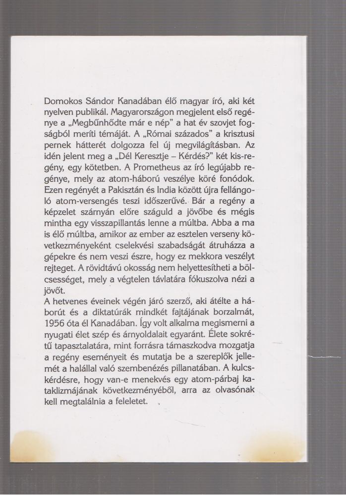 Domokos Sándor - Új Prometheus [antikvár]