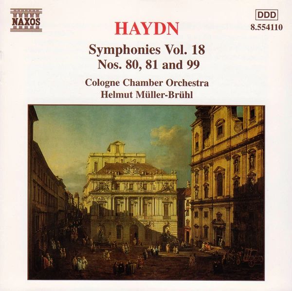 Haydn - SYMPHONIES NO.80,81,99 CD HELMUT MÜLLER-BRÜHL