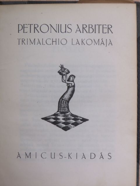 Guy de Maupassant - Trimalchio lakomája/Párisi vasárnapok [antikvár]
