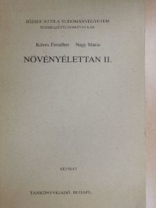 Köves Erzsébet - Növényélettan II. [antikvár]