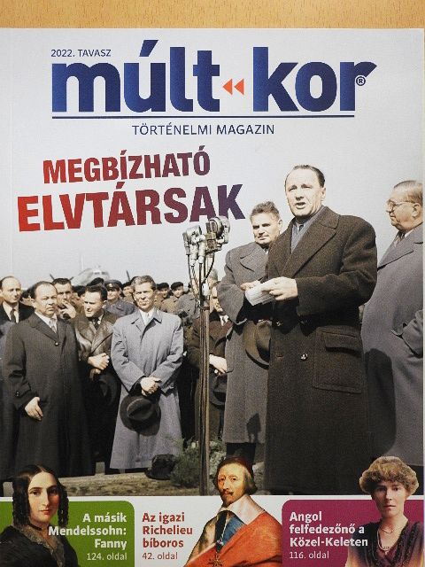 Múlt-kor 2022. tavasz [antikvár]