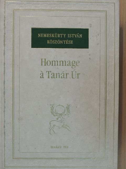 Boross Péter - Hommage á Tanár Úr [antikvár]