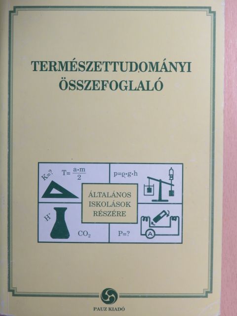 Természettudományi összefoglaló [antikvár]