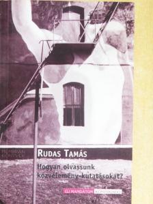 Rudas Tamás - Hogyan olvassunk közvélemény-kutatásokat? [antikvár]