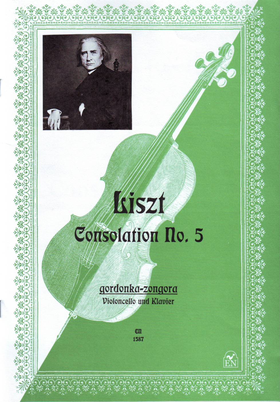 LISZT - CONSOLATION NO.5 GORDONKA-ZONGORA
