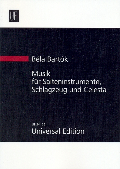 Bartók Béla - MUSIK FÜR SAITENINSTRUMENTE, SCHLAGZEUG UND CELESTA (1936) STUDIENPARTITUR