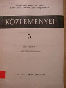 Román Zoltán - A munkatermelékenység nemzetközi összehasonlítása az iparban [antikvár]