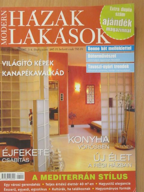 Modern Házak, Lakások 2007/3-4. [antikvár]
