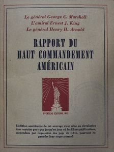 Ernest J. King - Rapport du haut commandement Américain [antikvár]