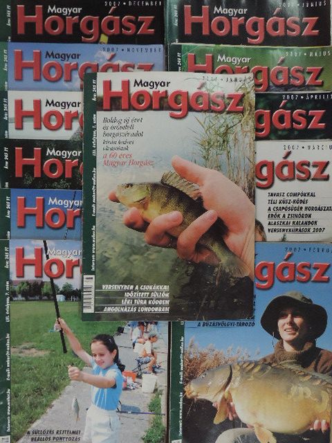 Bokor Károly - Magyar Horgász 2007. január-december [antikvár]