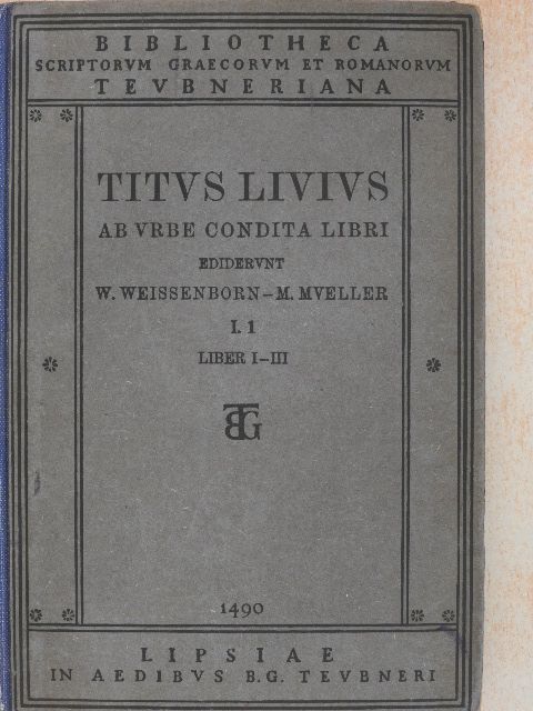 Ab urbe condita libri II. (töredék) [antikvár]