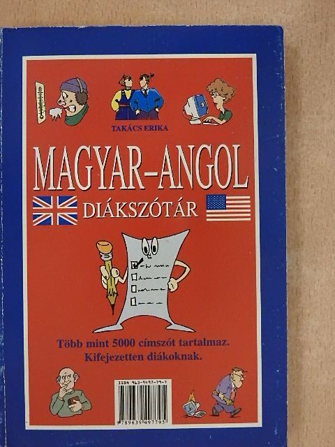 Magyar-angol/angol-magyar diákszótár [antikvár]