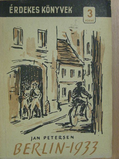 Jan Petersen - Berlin - 1933 [antikvár]