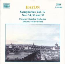 Haydn - SYMPHONIES NO.54,56,57 CD HELMUT MÜLLER-BRÜHL