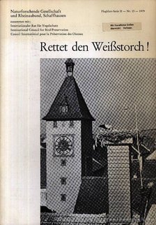 Schüz, Ernst - Rettet den Weißstorch! (Mentsd meg a fehér gólyát!) [antikvár]