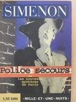 Georges Simenon - Police secours ou Les Nouveaux Mystéres de Paris [antikvár]