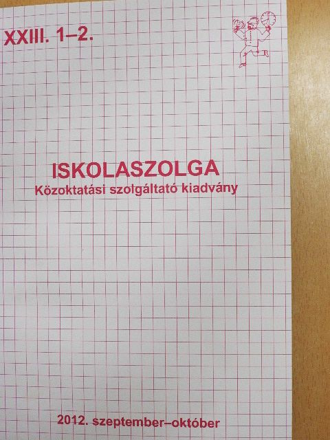 Iskolaszolga 2012. szeptember-2013. június [antikvár]