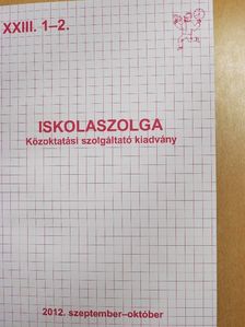 Iskolaszolga 2012. szeptember-2013. június [antikvár]