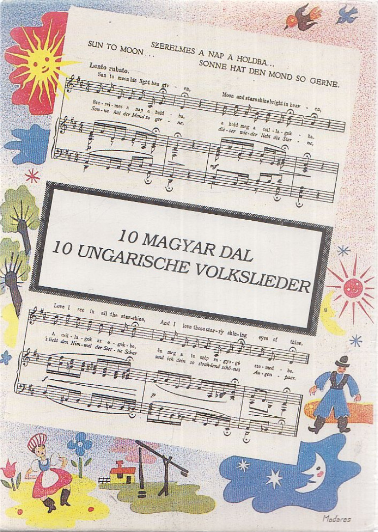 Hutira Albin - 10 magyar dal / 10 ungarische Volkslieder (reprint) [antikvár]