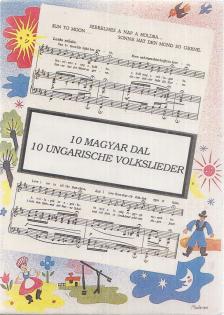 Hutira Albin - 10 magyar dal / 10 ungarische Volkslieder (reprint) [antikvár]