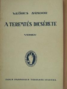 Weöres Sándor - A teremtés dicsérete [antikvár]