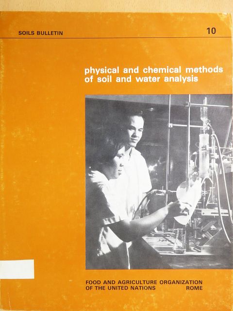 F. Freitas - Physical and chemical methods of soil and water analysis [antikvár]