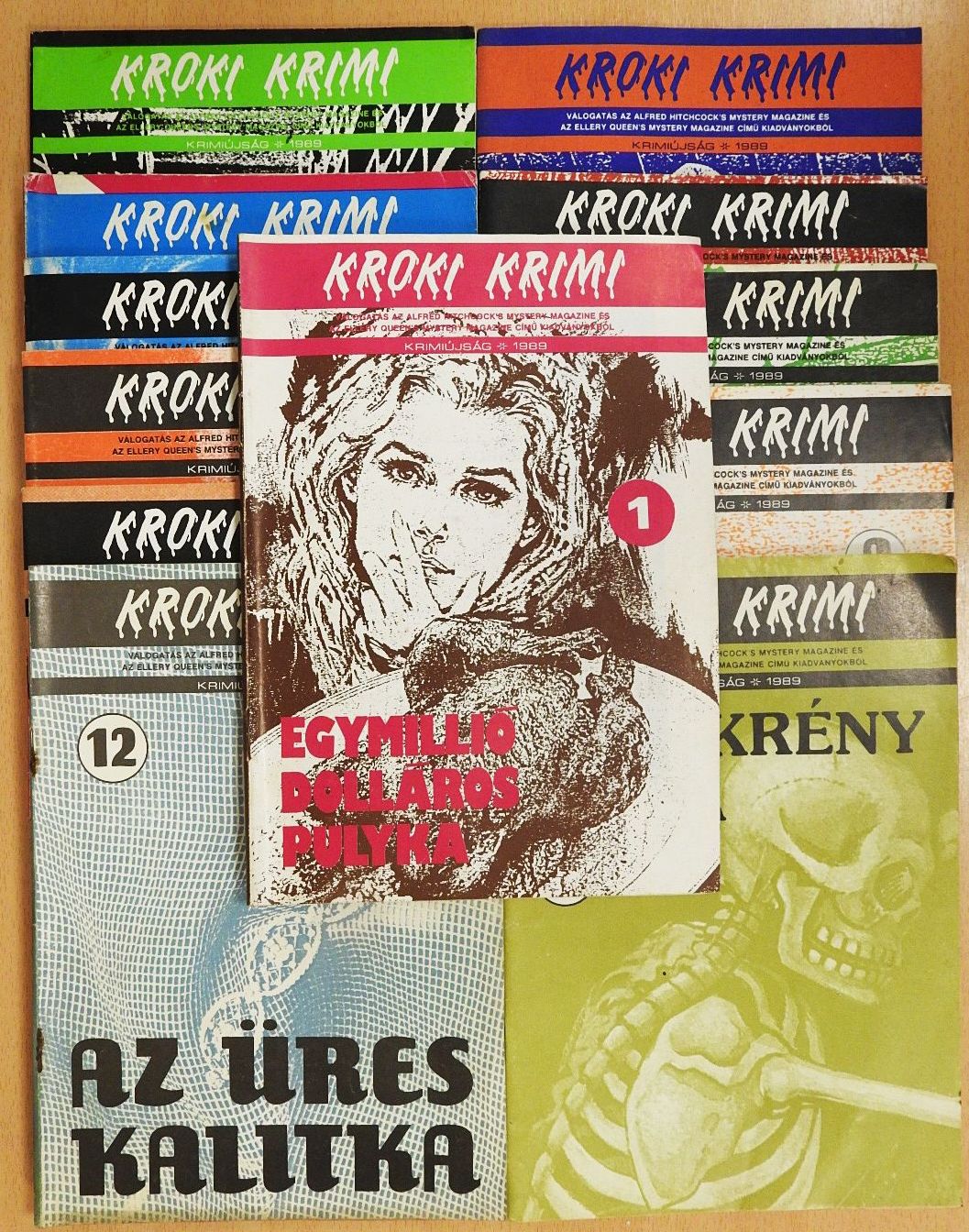 Andrew Klavan - Kroki krimi 1989/1-12. [antikvár]