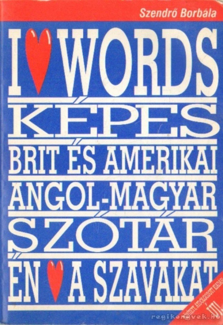 Szendro Borbála - Brit és amerikai angol-magyar módszertani tematikus képes szótár [antikvár]