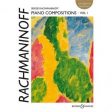 (RAHMANYINOV) RACHMANINOFF - PIANO COMPOSITIONS VOLUME 1 AUTHENTIC EDITION
