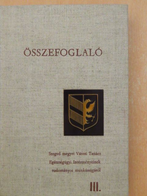 Dr. Bárdos József - Összefoglaló III. [antikvár]
