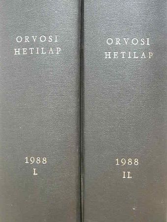 Andó Béláné - Orvosi Hetilap 1988. január-december I-II. [antikvár]