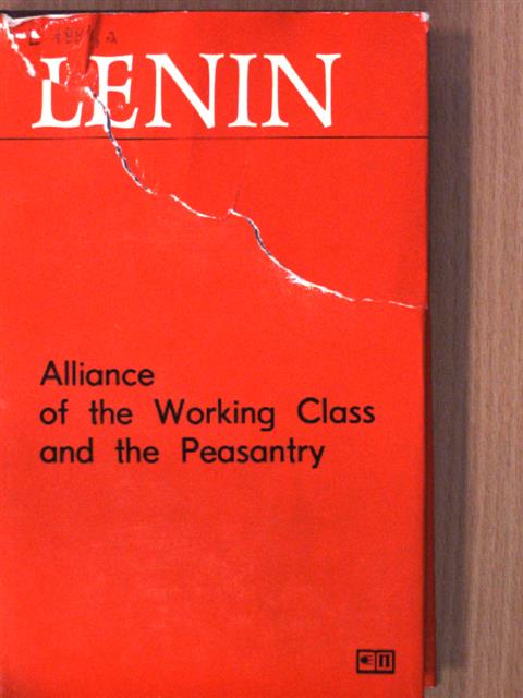 Lenin - Alliance of the Working Class and the Peasantry [antikvár]