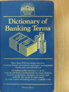 Thomas P. Fitch - Dictionary of Banking Terms [antikvár]