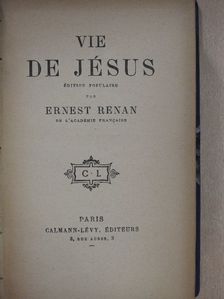 Ernest Renan - Vie de Jésus [antikvár]