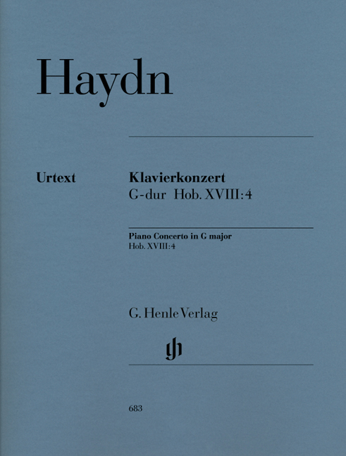 HAYDN,J - KLAVIERKONZERT G-DUR HOB.XVIII:4,AUSGABE KLAVIERQUINTETT