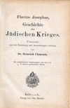 Flavius Josephus - Geschichte des Jüdischen Krieges [antikvár]
