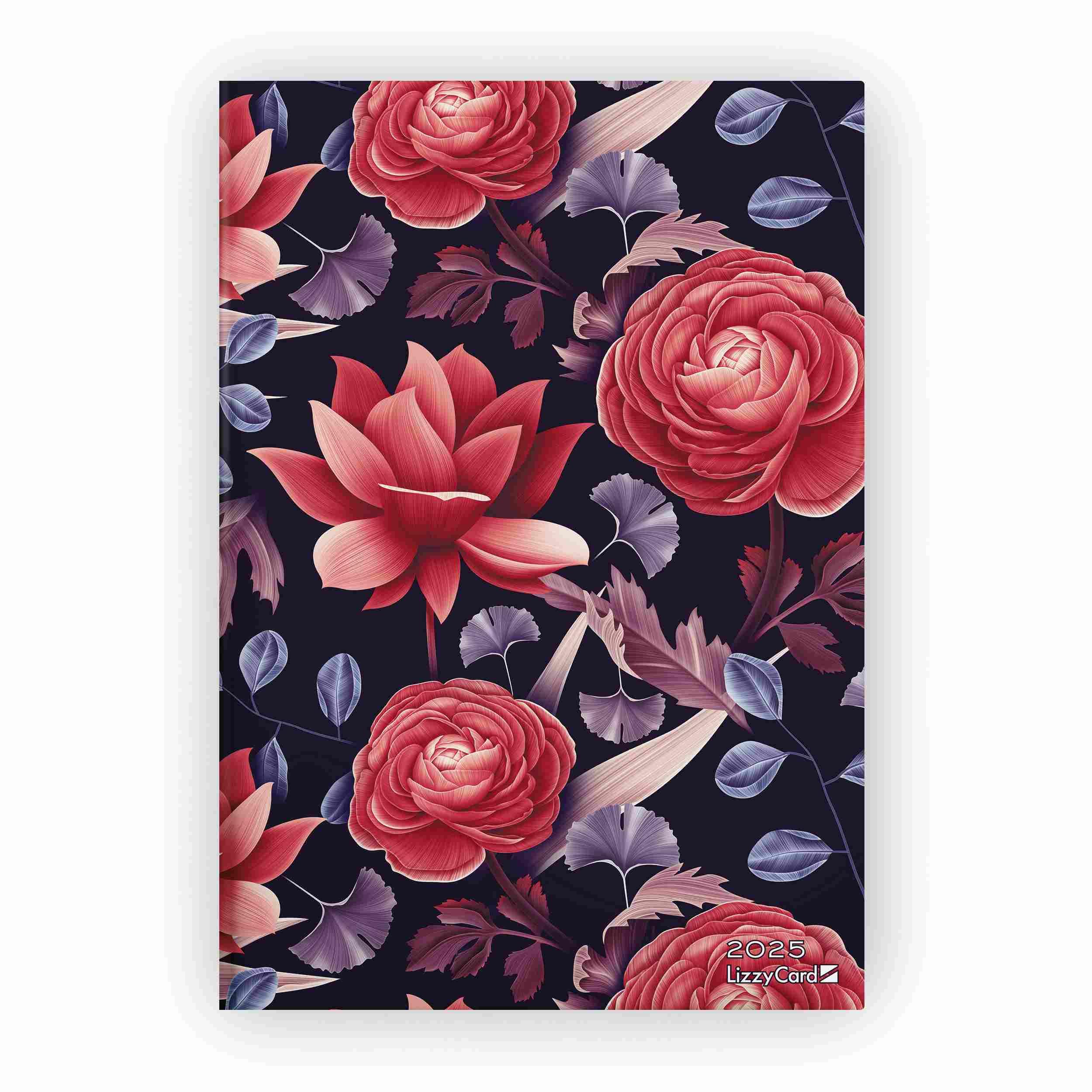 24188499 - Heti Tervező B5 design Red Blossoms