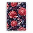 24188499 - Heti Tervező B5 design Red Blossoms